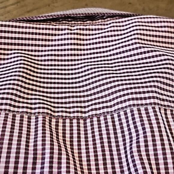 Kenneth Cole button down dress shirt size 15 1/2 34-35 - Picture 8 of 9